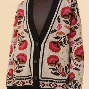 Sand Palms Paradise Knit Cardigan